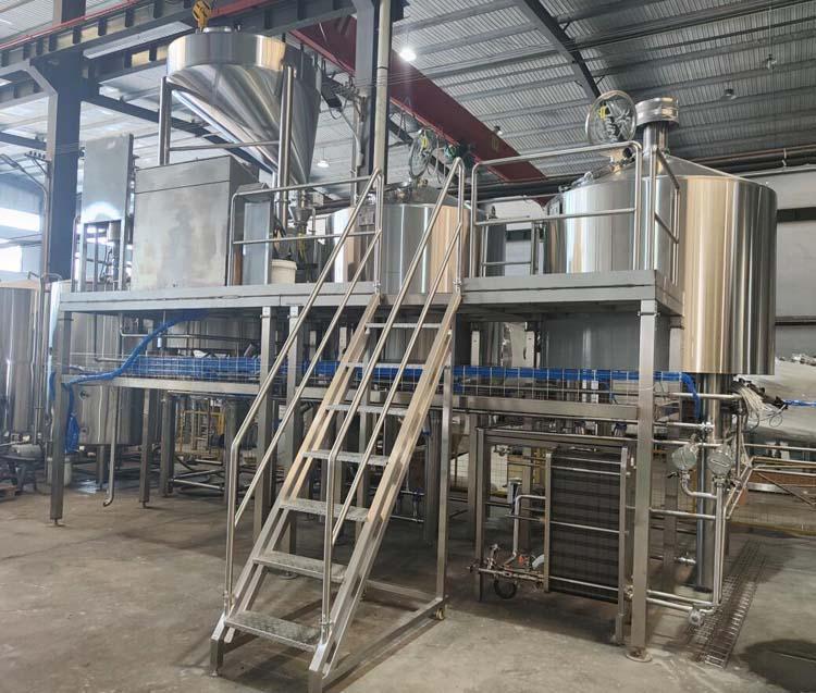 2500L Brewery Equipment Shipped to Spain